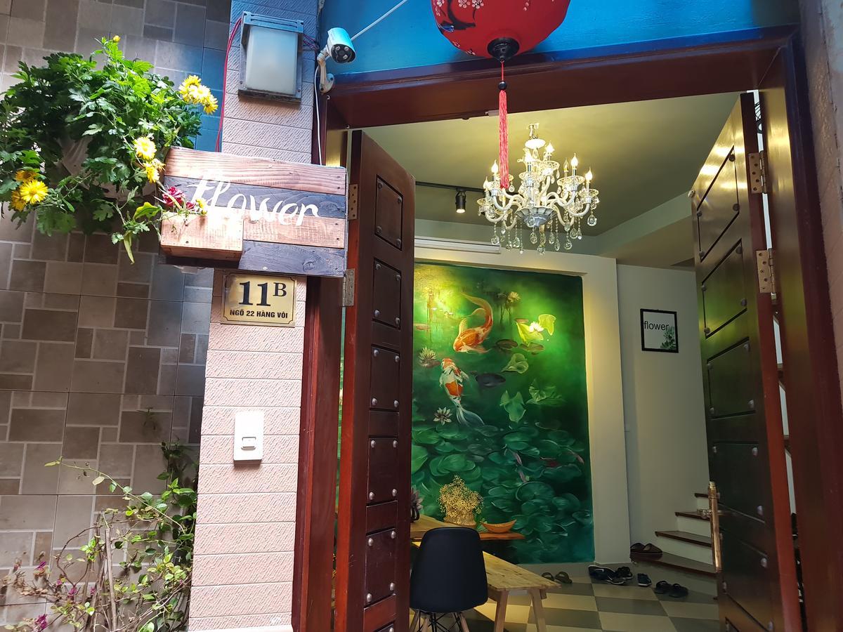 Flower Hostel Hanoi Exteriör bild